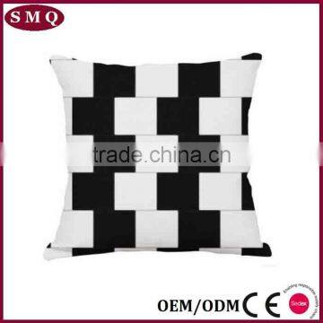 40*40 Geommetric Balck and White Digital Printing for Pillow Case photo-3