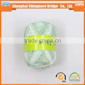 2017 New Arrival High Quality Factory Price Cotton Viscose Blend Yarn, 1/2.4Nm, Space Dyed Hand Knitting Scraf Hat Sweater Yarn photo-3