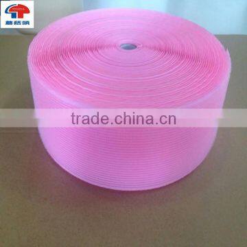 Pink hair magic tape various shapes hair roller hook and loop