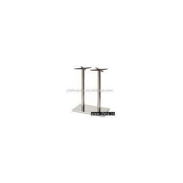 341HSR  Double Tube Rectangular Stainless Steel BAR Table Base