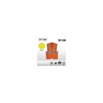 Hi Vis Reflective Safety Vest En ISO 20471 standard 100% polyester tricot Workwear Vest