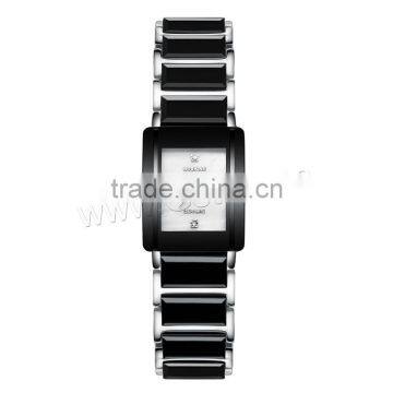 Women's bracelet watch stainless steel diamond watch