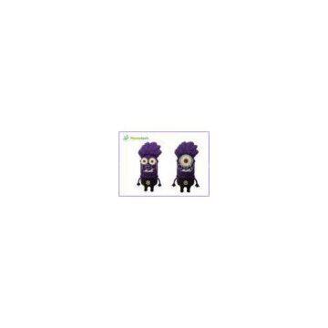 Purple Cartoon USB 8gb, Purple USB Drive,Purple Minion USB Flash Drive