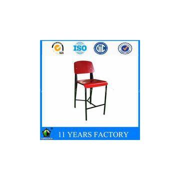 Replica Jean Prouve Standard Metal Frame Plywood Restaurant Barstool