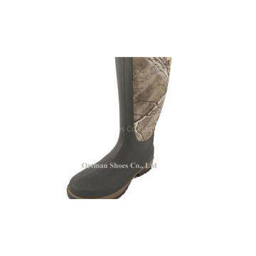 Camouflage Neoprene Rubber Army Boots