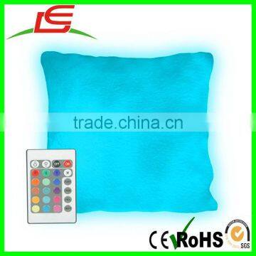 wholesale infrared remote control plush gently cushion for sofa