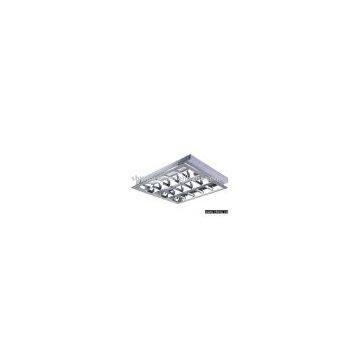 Louver lighting fixture
