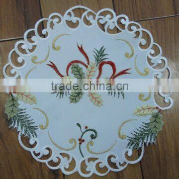 Shimmer Embroidered Collection Cutwork Table Runner, 16 by 36-Inch photo-2