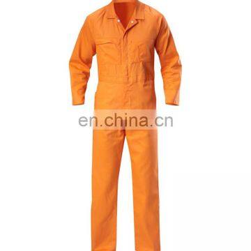 Orange Cotton Fire Retardant Safety Coverall/clothing