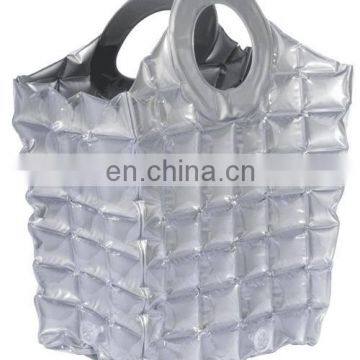 Inflatable bubble hand bag for beach toys