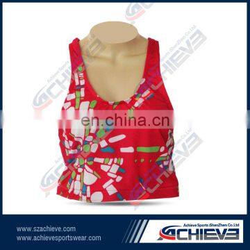 Comfortable Beautiful Ladies Bra Cheap Sublimation Cheerleading Bra Professional Bra Set Manufacturer
