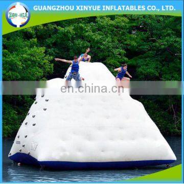 Hot summer giant inflatable water iceberg / inflatable iceberg water toy