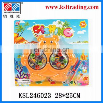 kids magnetic plastic cheap wind up fishing toy