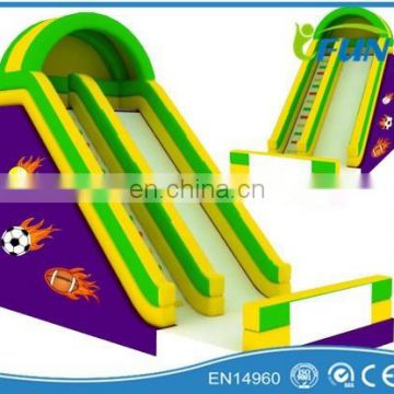 good inflatable double lane slip slide double slide inflatable