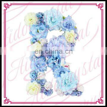 Aidocrystal Handmade Artificial Flower Letter Wall Decorative Wall Hanging Art and Craft photo-6