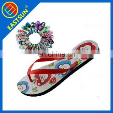 new DIY printing cheap eva+pvc unisex filp flop, beach slipper,promotional gifts