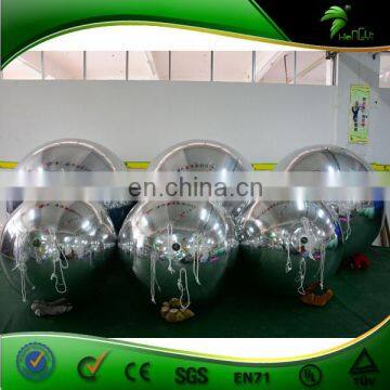 Glitter 3 Ball Pool Coins, Mirror Ball/ Giant Inflatable, Silver Mirror Balloon for Sale