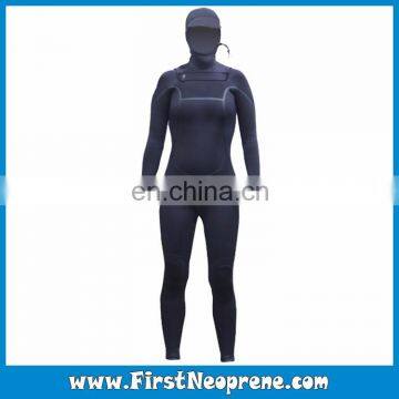 Superior Quality Keep Warm 3/5MM Premium Neoprene CR Hoods Snorkeling Wetsuit For Lady photo-4