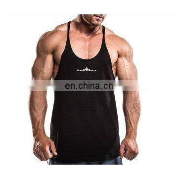 thinner stripes Stringer Vests/ Gold gym singlet -Custom Printed Gym Singlets, Cotton gym singlet, T Back singlet