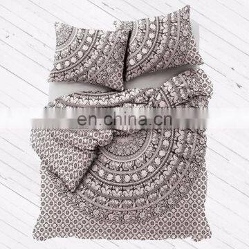 Indian Mandala Colorful Galaxy Bedding Set Quilt Cover Quilt Sheet 2 Pillow Case Printed Double Bedsheet