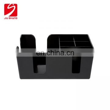 PS plastic bar caddy napkin holder with OEM custom logo