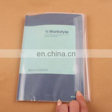 clear plastic protective book cover