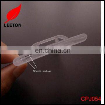 Factory Custom Double Sided Rigid ID Badge Holder photo-2
