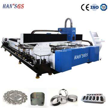 Hans GS CNC Fiber Laser Metal Sheet / Pipe / Tube Cutting Machine