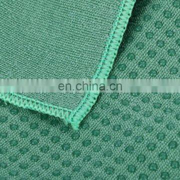 Wholesale Custom Microfiber Non Slip Silicon Hot Organic Waffle Yoga Towel photo-4