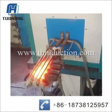 IGBT 40KW steel rod bolts nuts forging induction heater