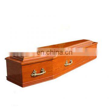 TD-EC08 China manufacturer solid wood cardboard coffin eco-friendly