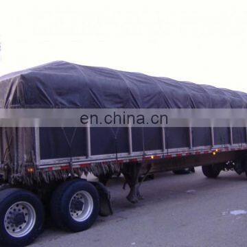 High Quality Pe tarpaulin thick dark green  transportation for truck cover