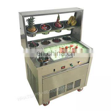 China Supplier Nice-Looking ice cream frying machine Thailand Fry Ice Cream Machine Fried Ice Cream Roll Machine