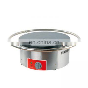 CE approve stainless steel industrial double plate electriccrepemaker