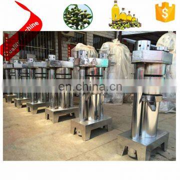 Hydraulic coconut oil expeller/peanut oil extracting machine/olive oil press machine