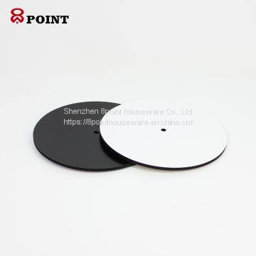 Creative digital wall hanging clock Sublimation MDF materials