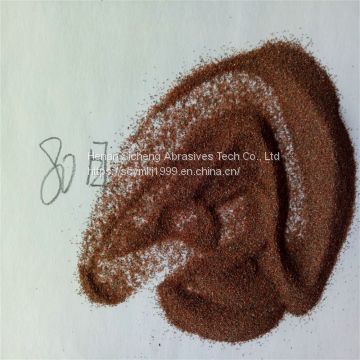 Water cutting abrasive sand price 80mesh red garnet sand