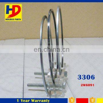 Top Quality 3306 3304 2W6091 Engine Piston Ring Set 3.17*2.38*3.17mm