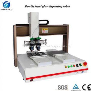 3 Axis Stepping Motor Liquid Automatic Dispensing Robots with Double Heads