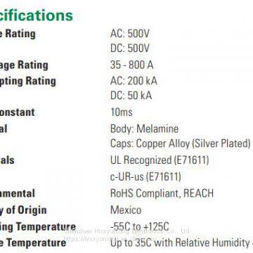 L50QS050.T , Littelfuse , POWR Fuse , SPEED Fuse