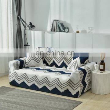 Printed Sofa Set Covers Elastic Slipcover Fitted Recliner Elastic Sofa Cover for Stretch