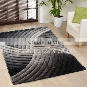 High Quality Fashionable Polyester 3D Shaggy Rug New Design photo-4