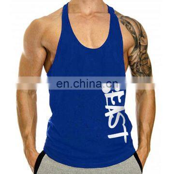 OEM Service fitness men gym muscle tank top custom logo, wholesale sports vest