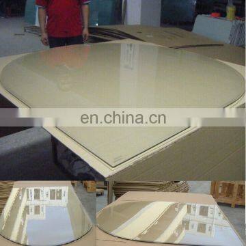 5mm 6mm Tempered Office glass chair mats / ASTM US standard