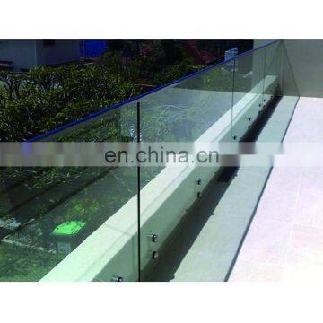 Glass manufacturer high quality custom tempered laminated glass balcony