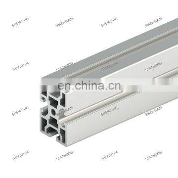 SHENGXIN 2060 t Slot Aluminium Profile Double Flange Linear Industrial Aluminum Extrusion Line photo-3