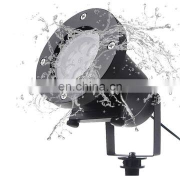 Outdoor Christmas 12pcs Slideshow Pattern LED Laser Projector Stage Light,snowflake IP65 Laser Light photo-2