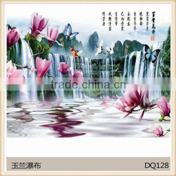 Hotel printing ceramic wall tile Corridor Gallery Promotion AAA Grade Floor Tile Lobby Lounge rough slate tile