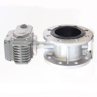 Stainless Steel Flange Electric Actuated Butterfly Valve photo-4
