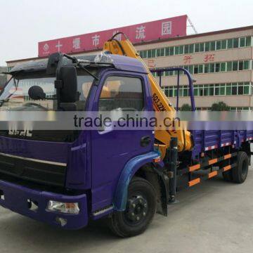 Dongfeng EQ5081T 4X2 truck with haib crane 3.2T